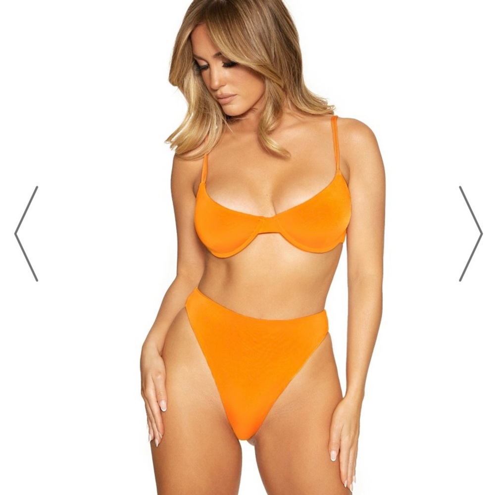 Naked Wardrobe Swimsuit - Orange